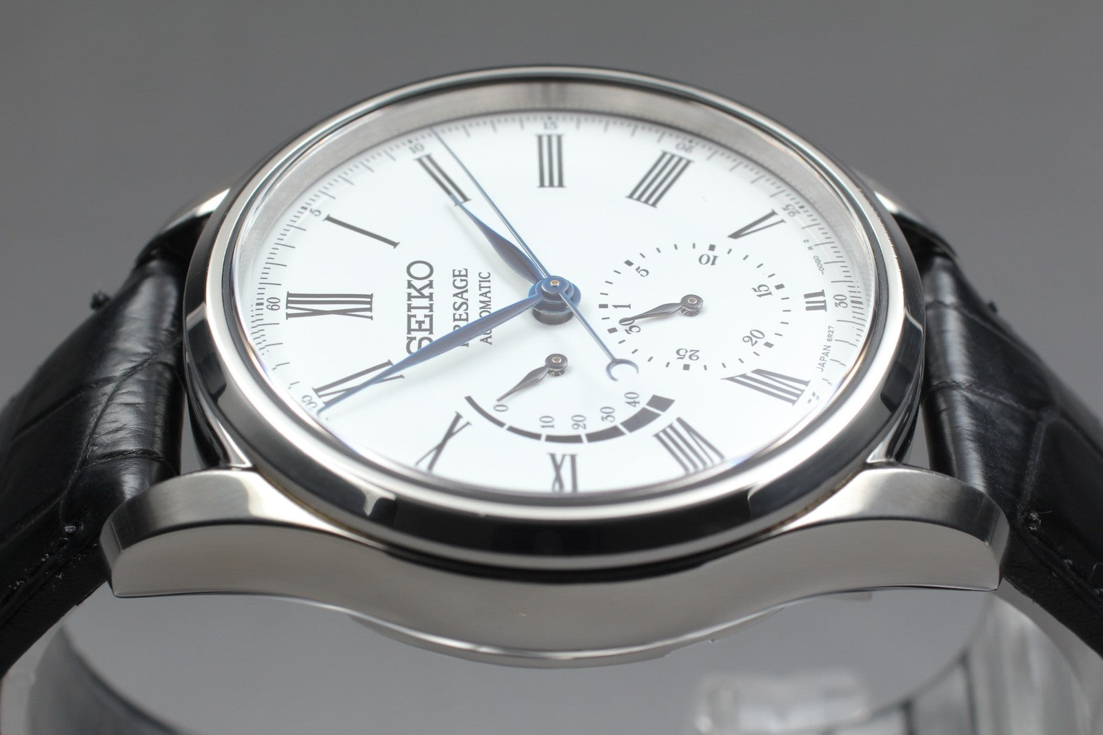 Near MINT Box SEIKO Presage SARW035 6R27-00L0 Automatic White Men's Watch JAPAN
