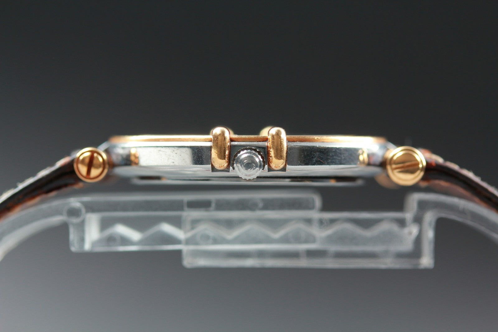 OMEGA Constellation Cal.1379 Gold Dial Date Quartz Men's Watch 31mm JAPAN Exc+5