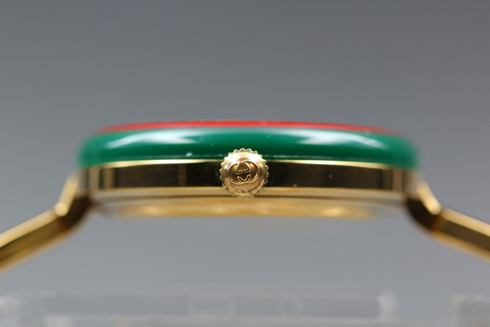 GUCCI Change Bezel Bangle 11/12.2 12Color Quartz Women's Watch 25mm JAPAN Box