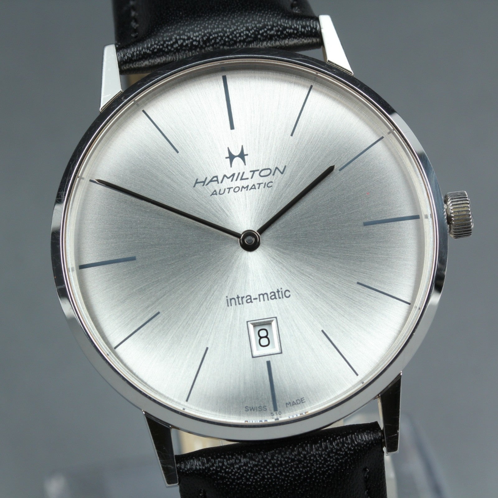 Hamilton American Classic Intra-Matic H387551 Automatic Silver Men's 42mm JAPAN