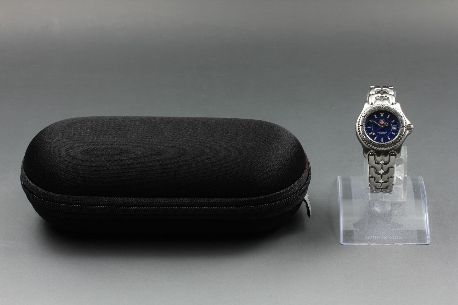 Vintage TAG Heuer SEL WG131A Quartz Blue Dial Women's Watch 28mm JAPAN