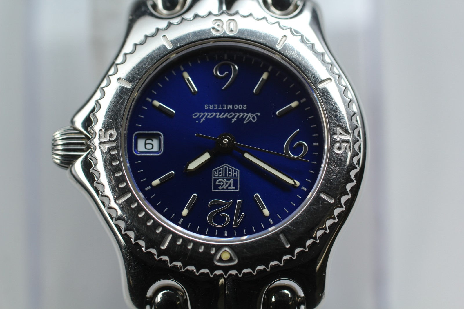 overhauled TAG Heuer SEL WG2311.BA0469 Automatic Women's Date Watch 28mm JP Box