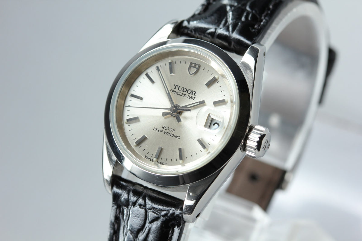 TUDOR Princess Date 92400N Cal.2671 Silver Dial Black 24mm AT Women's Watch
