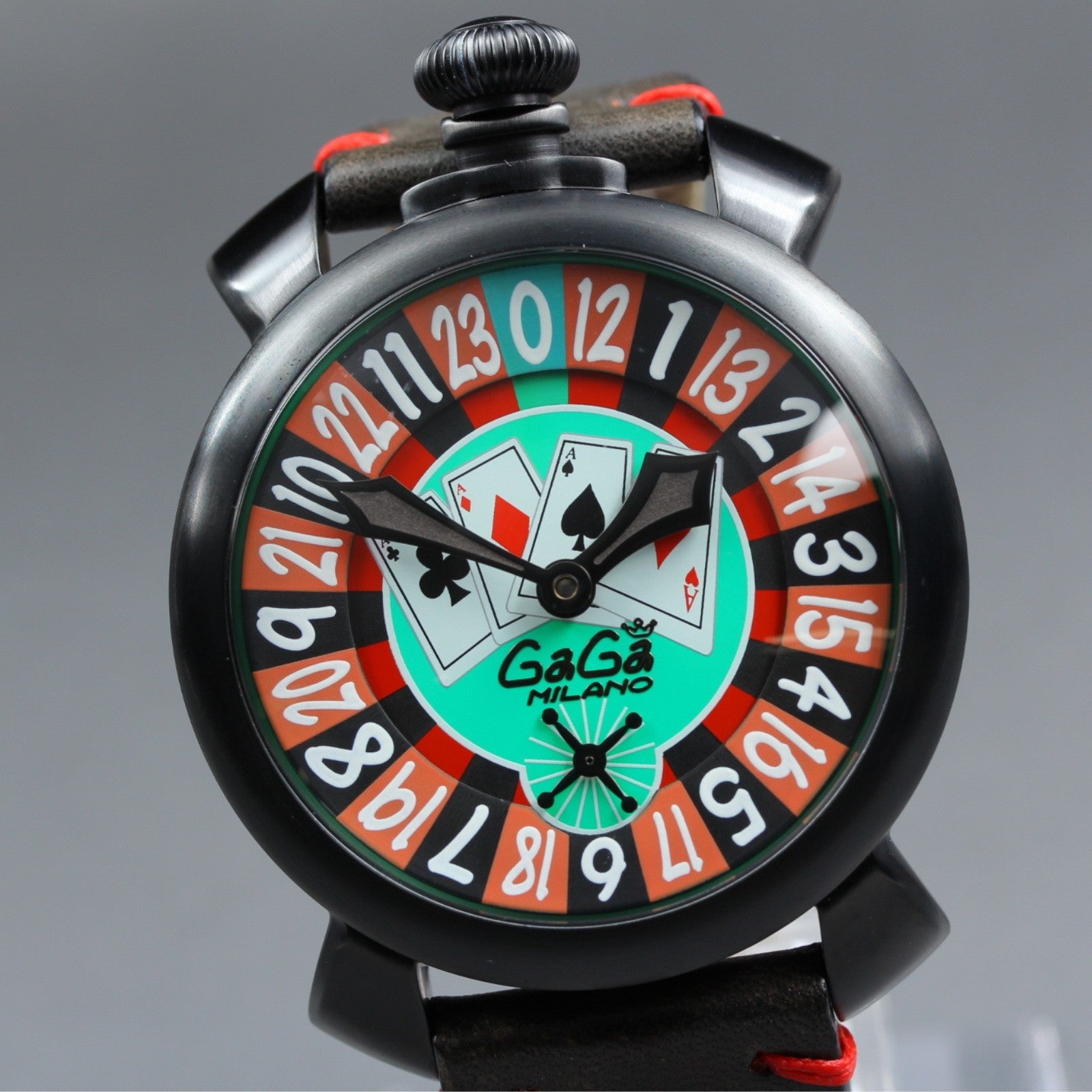 GaGa MILANO Manuale 48 Limited to 500 Automatic Men's Watch 48mm JAPAN Box