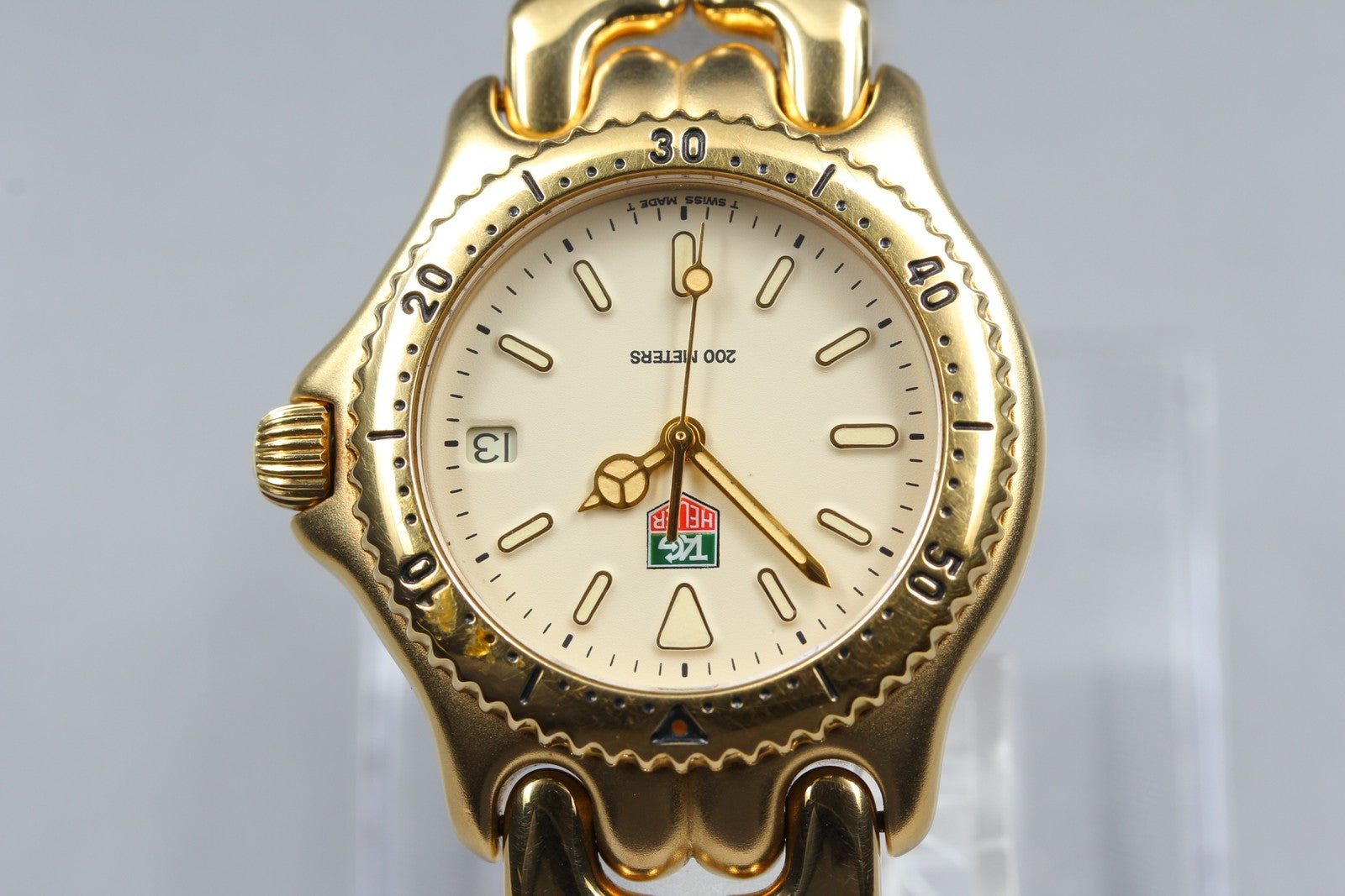 Vintage TAG Heuer Professional 200 SEL S94.713M Quartz Date Men's Watch 33mm JP