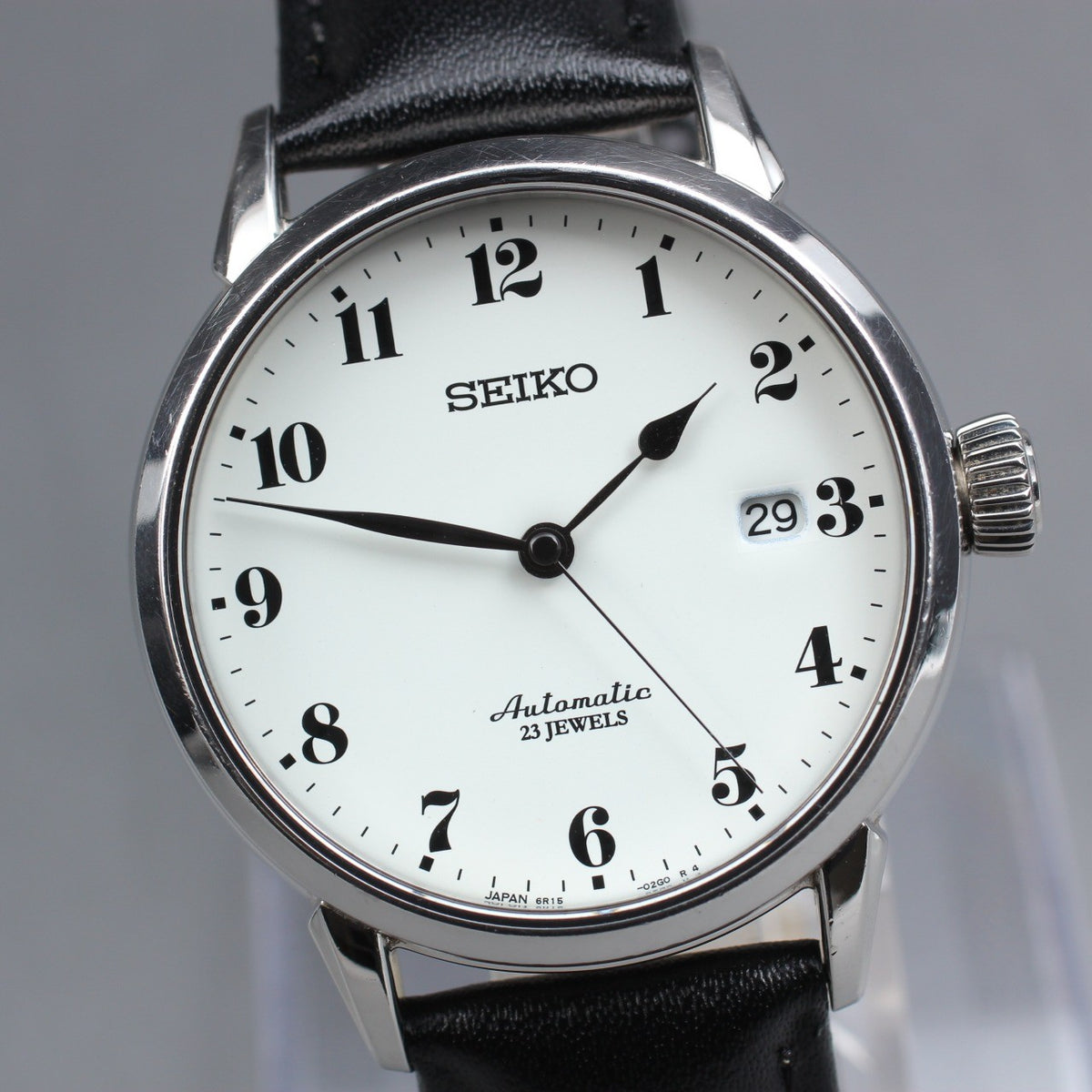 SEIKO Presage 6R15-02Z0 SARX027 Automatic Enamel Dial Men's Watch 40mm JAPAN