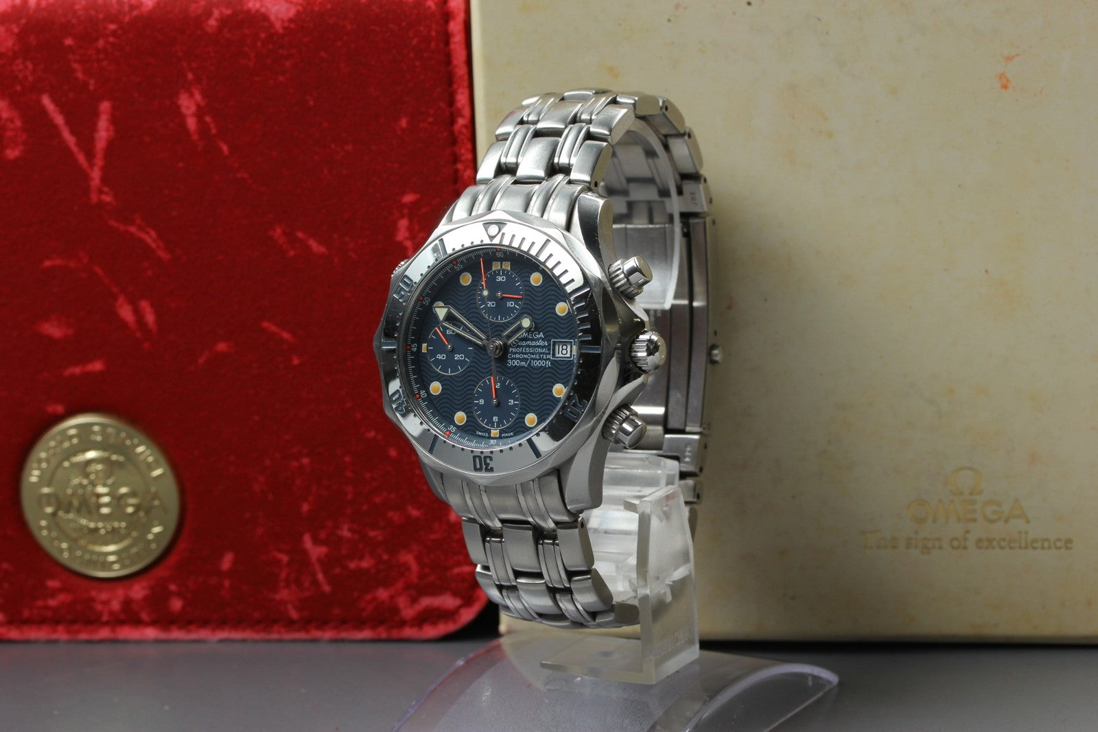 OMEGA Seamaster Professional 300m 2598.80.00 Blue Automatic Men's Watch 41mm JP