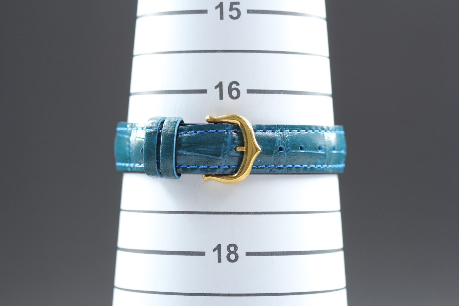 Vintage Cartier Must Colisee Vermeil 590002 Blue Gold Women's Quartz Watch