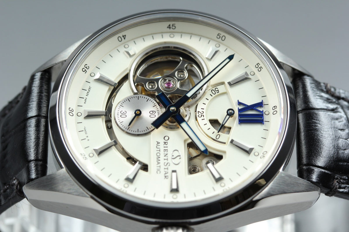 ORIENT Star F6F4-UAB0/RK-AV0007S Automatic Men's White Dial Watch 41mm JAPAN Box