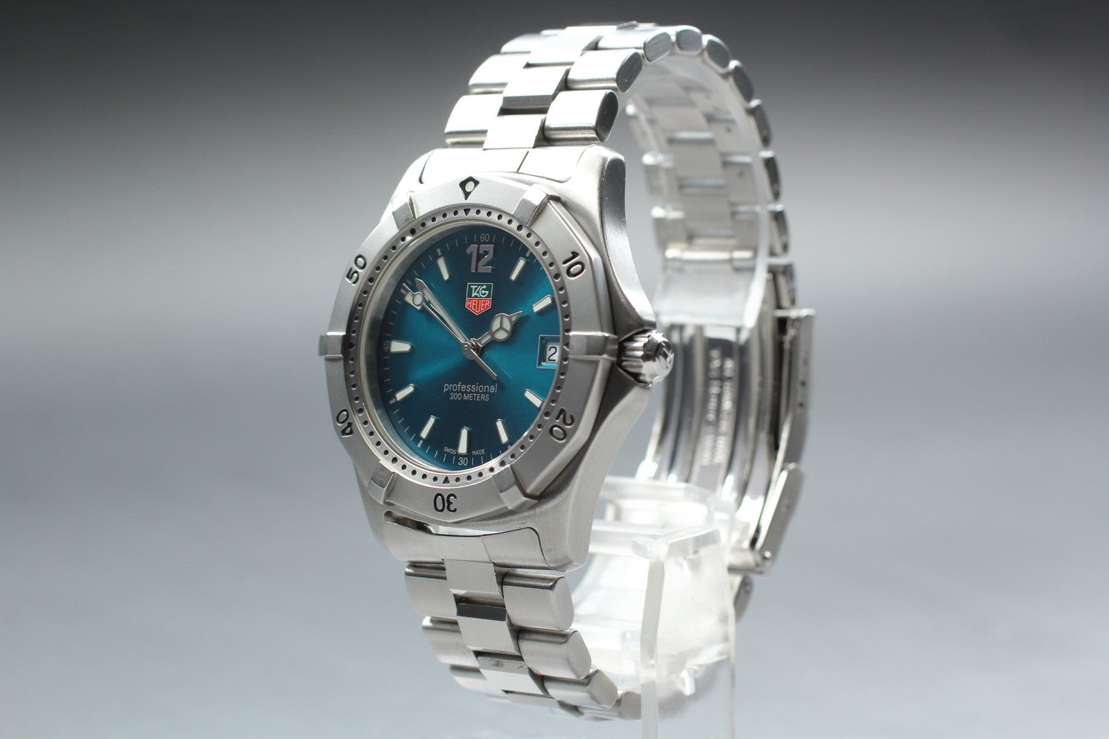 TAG HEUER Professional 2000 WK1119-1 Blue Turquoise Dial 38mm Men’s Quartz Watch