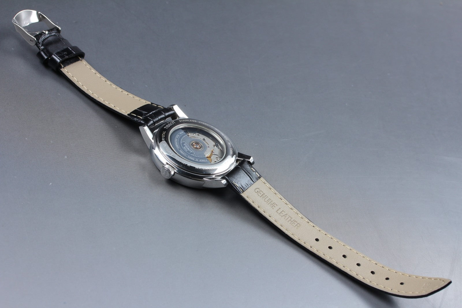 Tissot Powermatic 80 T085407A Automatic White Men's Watch 39mm JAPAN Exc+5*Box