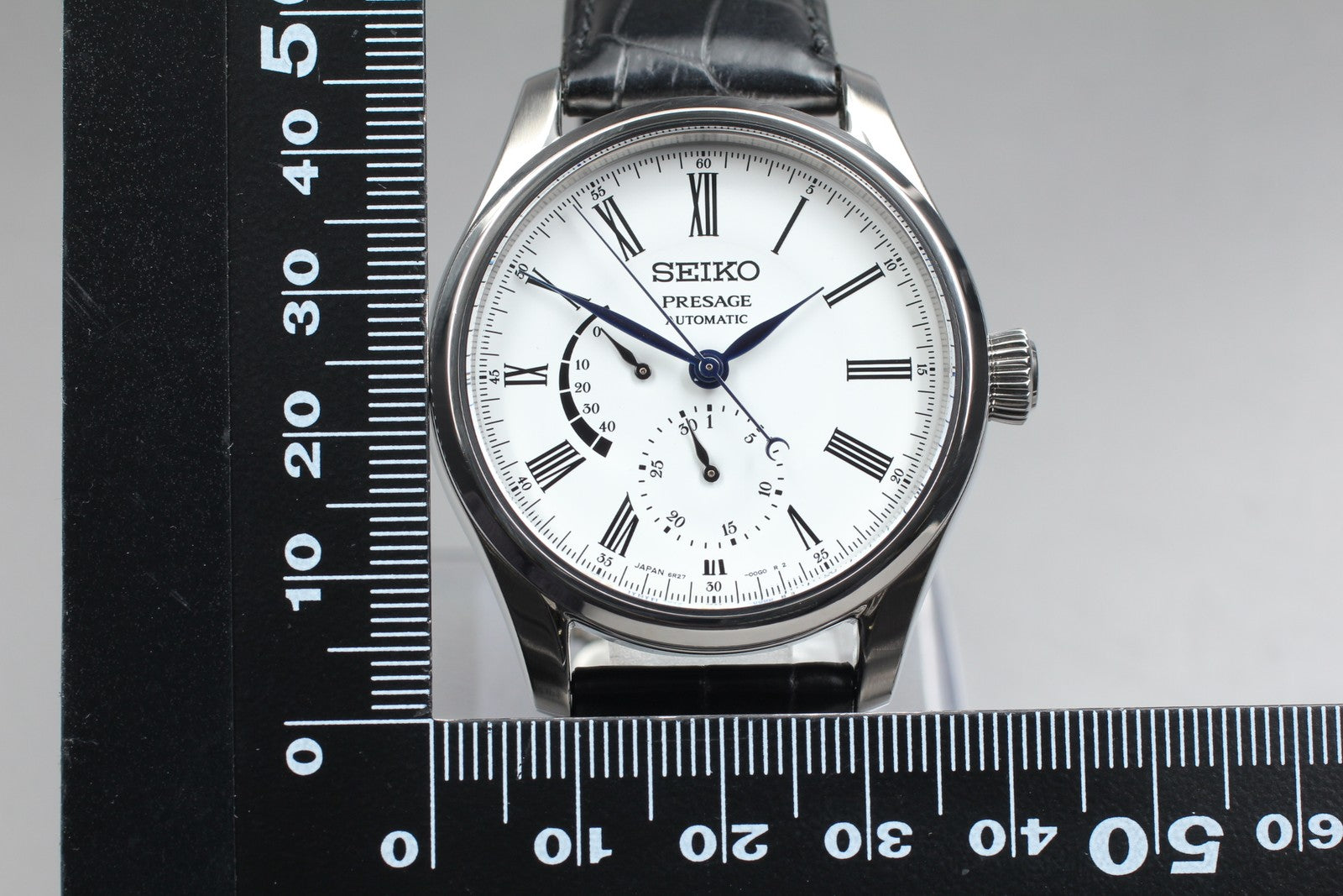 Near MINT Box SEIKO Presage SARW035 6R27-00L0 Automatic White Men's Watch JAPAN