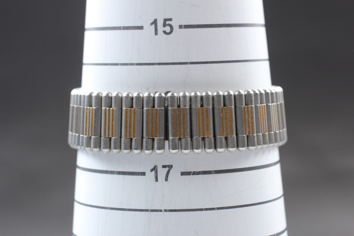 Vintage Cartier Must de Cartier 21 31mm Silver Gold Unisex Quartz Watch Pouch