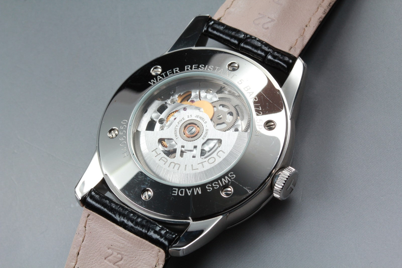 HAMILTON Rail road H406550 H600405101 Automatic Men's Watch 41mm JAPAN Exc+5*Box