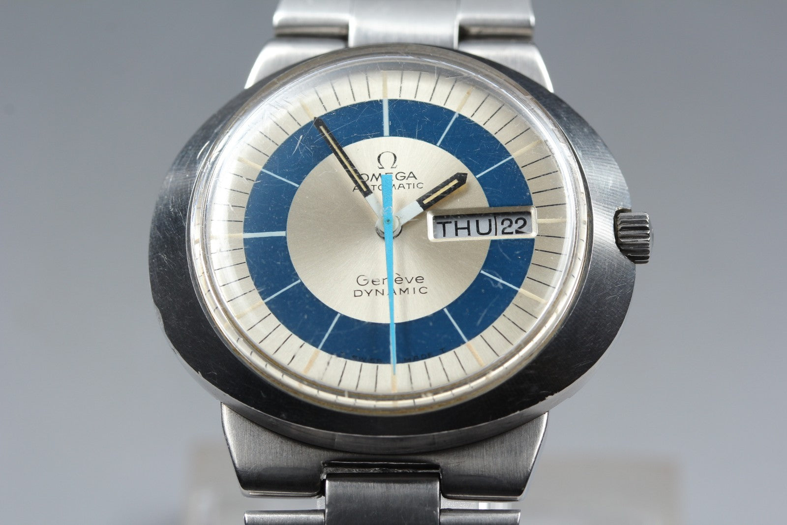 Vintage Omega Geneve DYNAMIC Tool 107 Day/Date 41mm Automatic Man's Watch