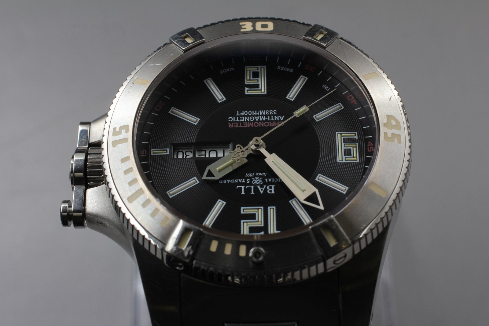 overhauled BALL Engineer Hydrocarbon Spacemaster DM2036A Automatic Men's Watch