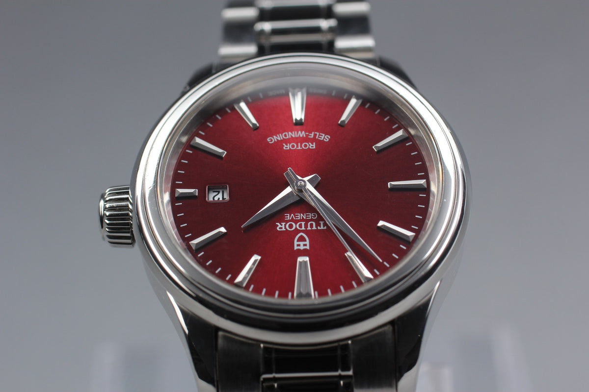 TUDOR Style Date 12100 Red Dial Cal.2671 27mm Automatic Women's Watch