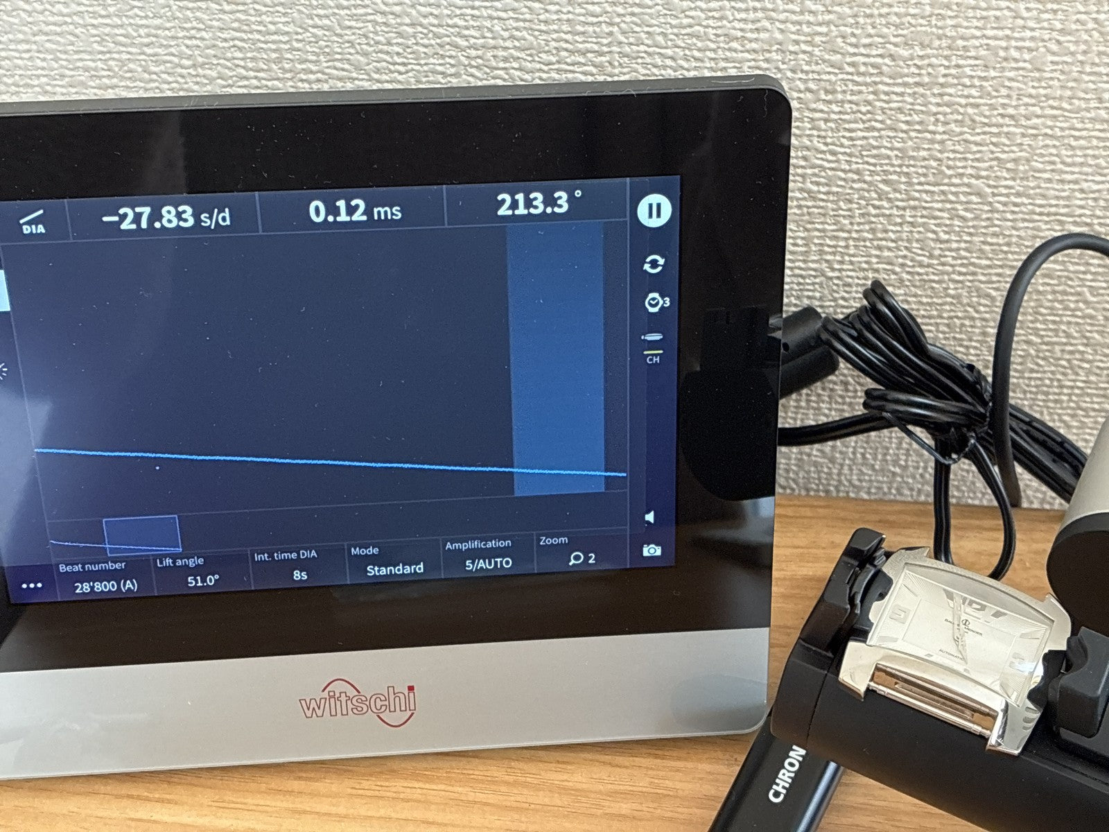 Baume & Mercier Hampton 65394 Automatic Silver Date Men's Watch 37mm Exc+5*Box