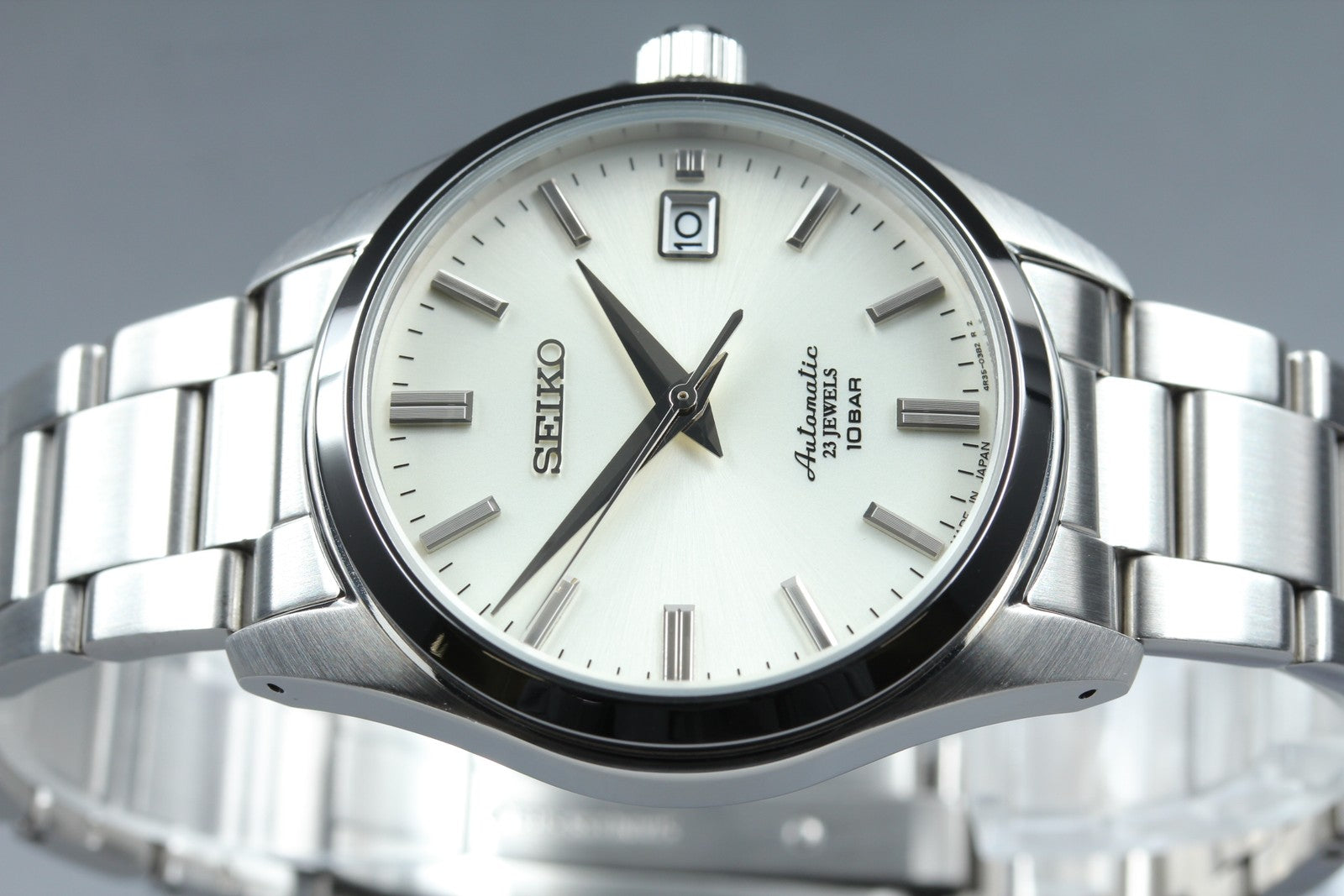 N MINT*Box SEIKO 4R35-03X0 SZSB011 Mechanical Automatic Silver Men's Watch 40mm