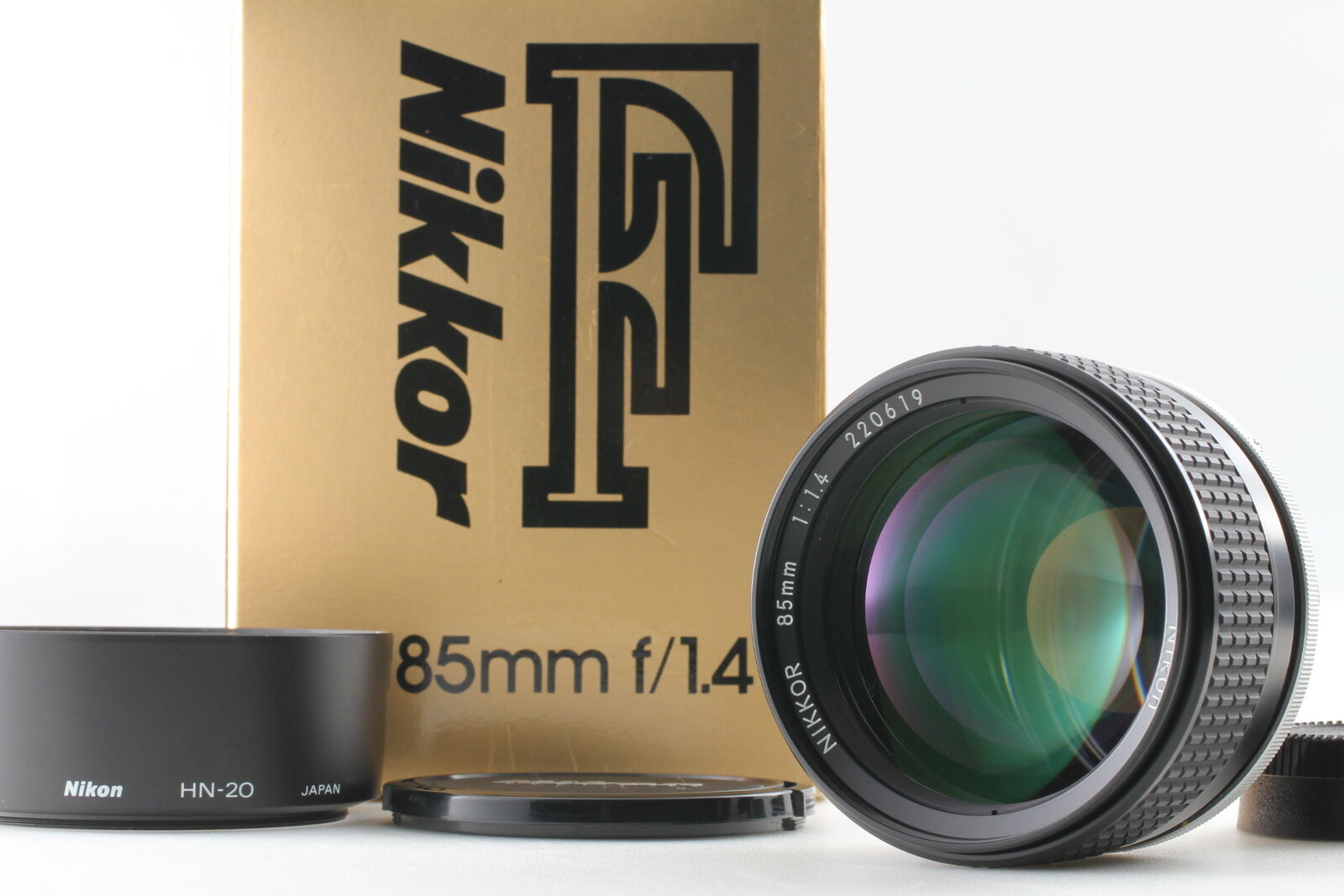 SIC SN220xxx [Boxed Top MINT] Nikon Ai-s Ais Nikkor 85mm f1.4 Lens Fro