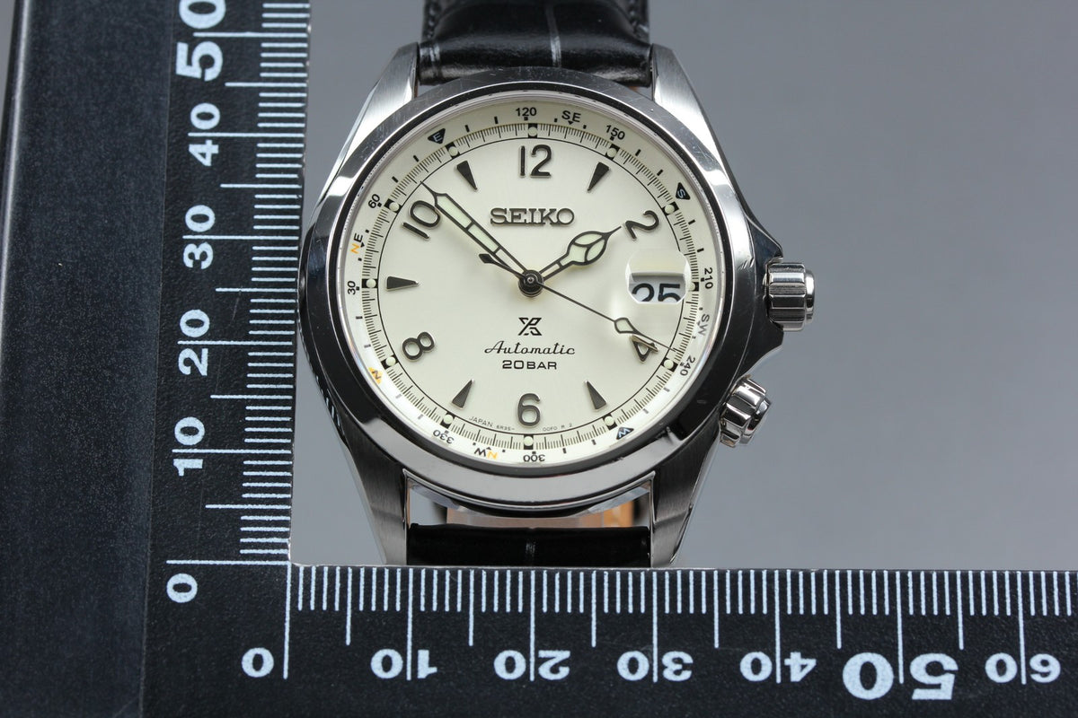 SEIKO Prospex Alpinist 6R35-00E0 SBDC089 Ivory Dial Automatic Men's Watch JAPAN