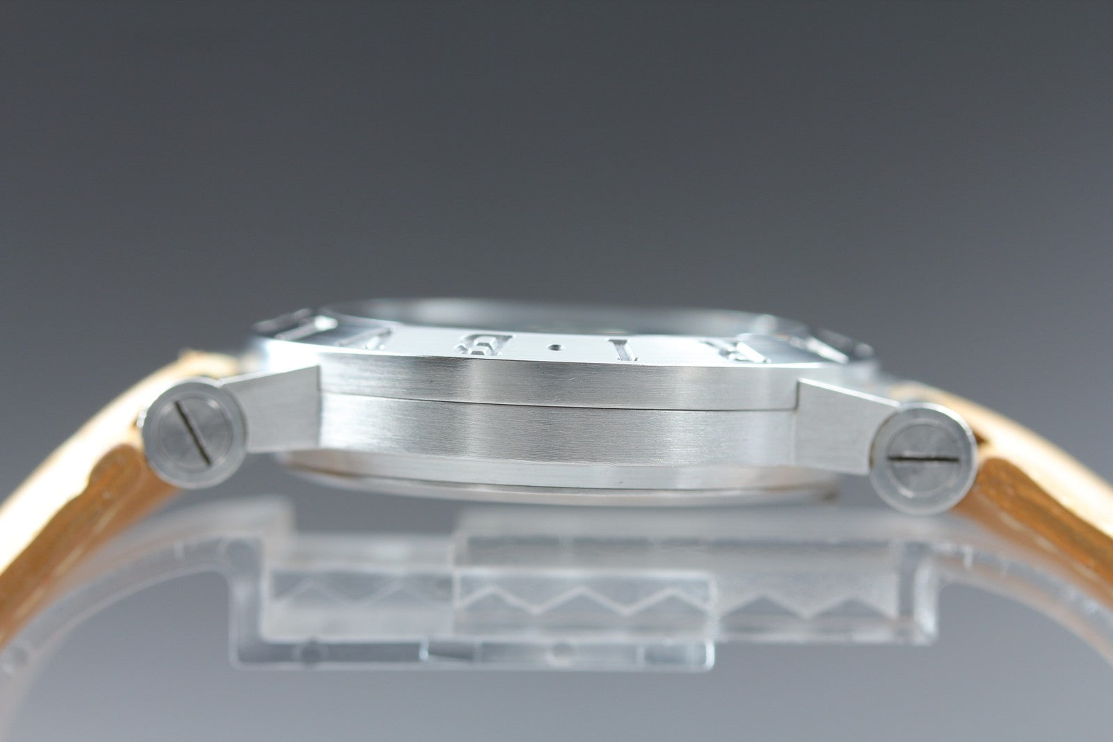 BVLGARI Diagono CH35S Quartz Chronograph Black Men's Watch 36mm JAPAN Exc+5*Box