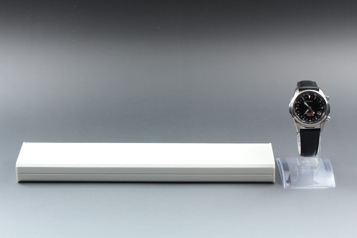 SEIKO Alpinist 8F56-00D0 SBCJ019 Perpetual Calendar Titanium Men's Watch JAPAN