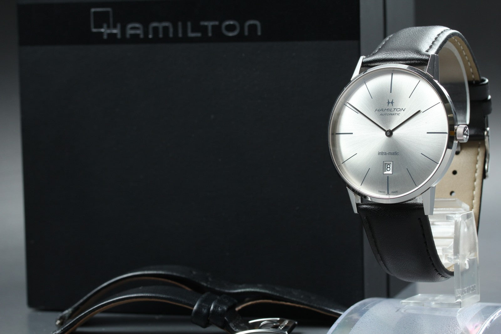 Hamilton American Classic Intra-Matic H387551 Automatic Silver Men's 42mm JAPAN