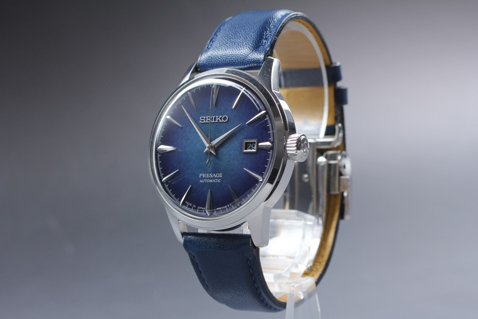 SEIKO Presage 4R35-02E0 SARY085 Automatic Blue Dial Men's Watch 40mm JAPAN Box