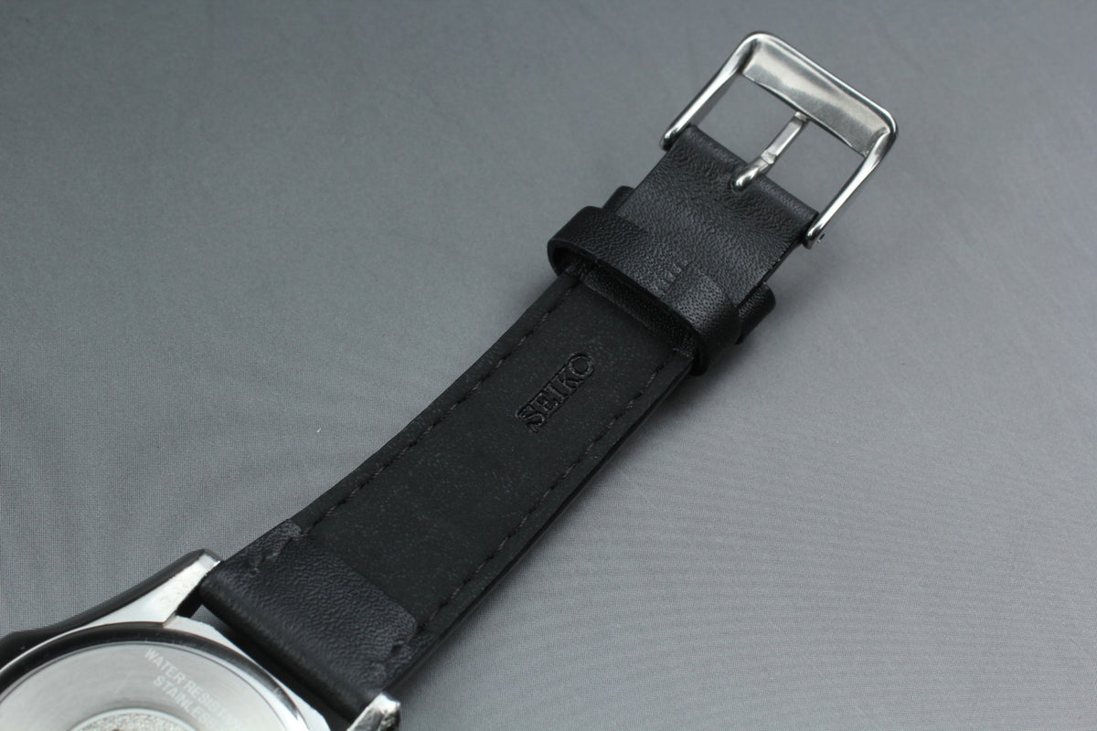 GRAND SEIKO 8J55-0010 SBGF009 GS 35mm White Black Quartz Men's Watch JAPAN