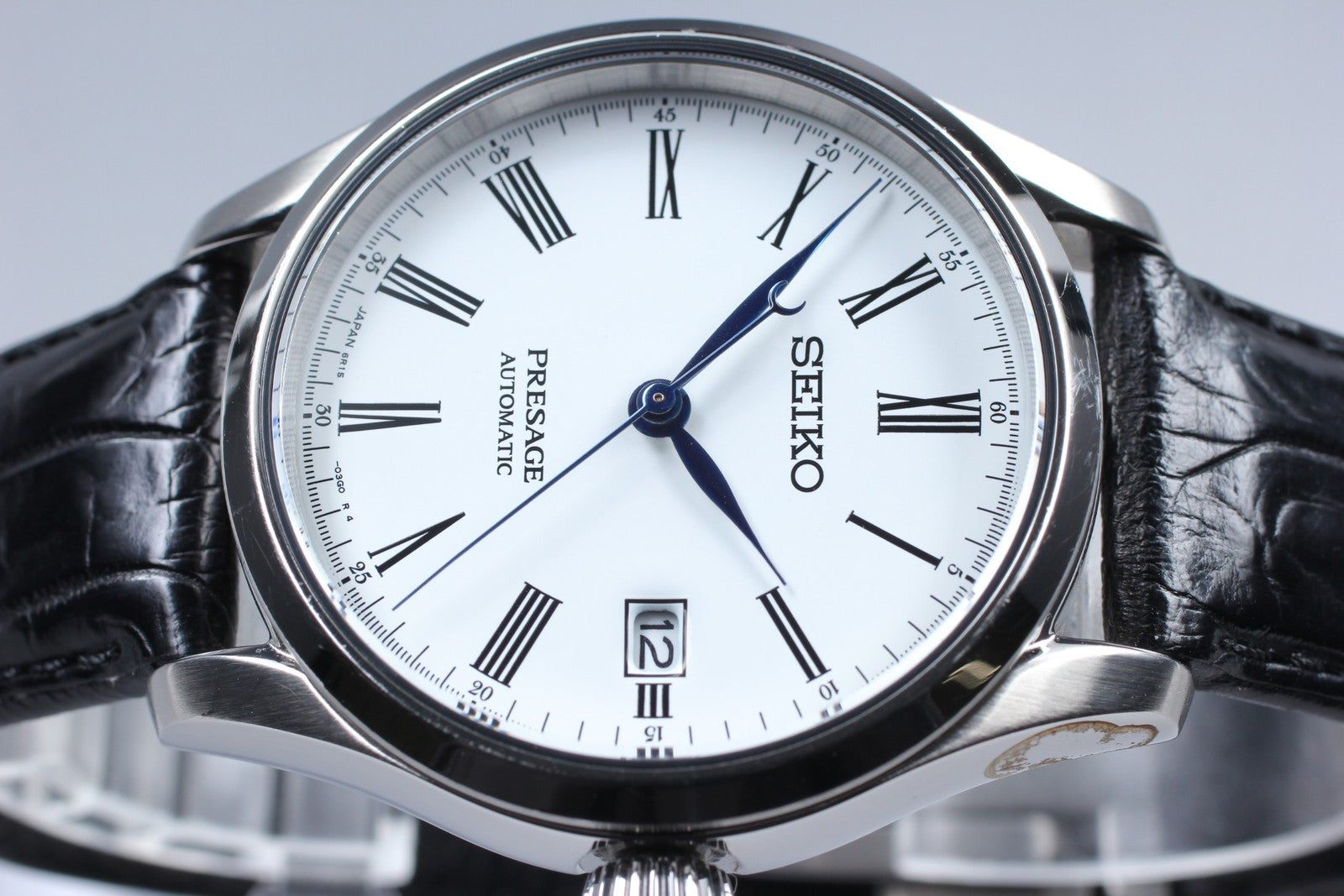 Exc+5*Box SEIKO Seiko Presage 6R15-03V0 White Automatic Men's Watch 40mm JAPAN