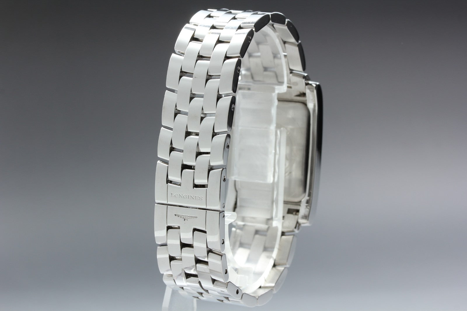 New Batt LONGINES Dolce Vita L5.655.4 Quartz White Dial Men's Watch 26mm JAPAN