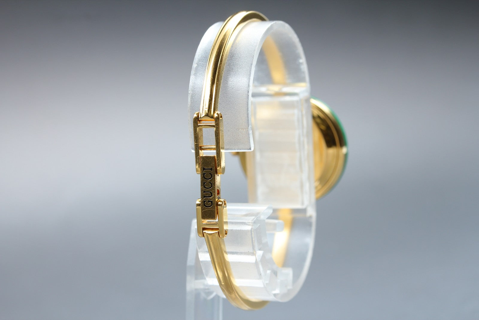New Batt Gucci Change Bezel 11/12.2 12Color Women's White Quartz Watch JP N MINT