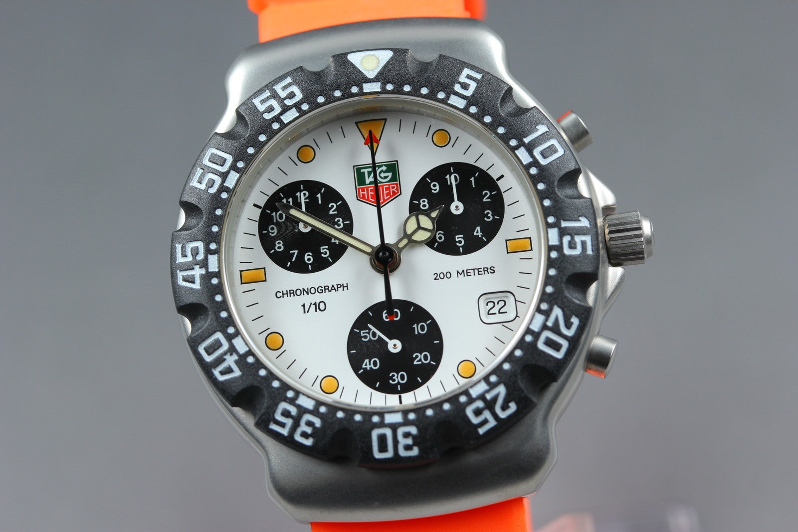 New Batt TAG HEUER Formula 1 CA1212-R0 Quartz Chronograph Men's Watch 37mm JAPAN