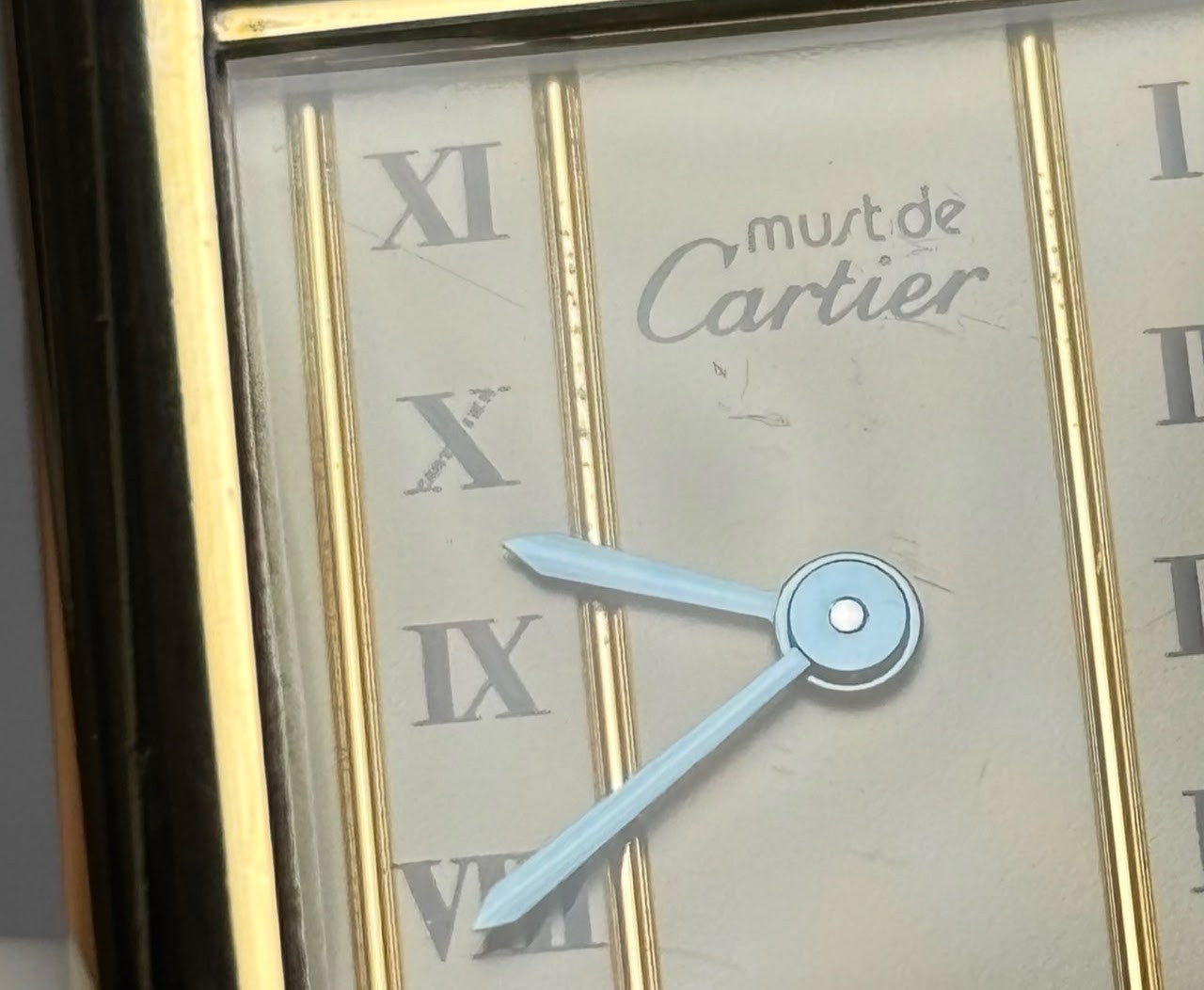 Vintage Cartier Must de Cartier Tank 5057001 SM 20mm Women's Quartz Watch