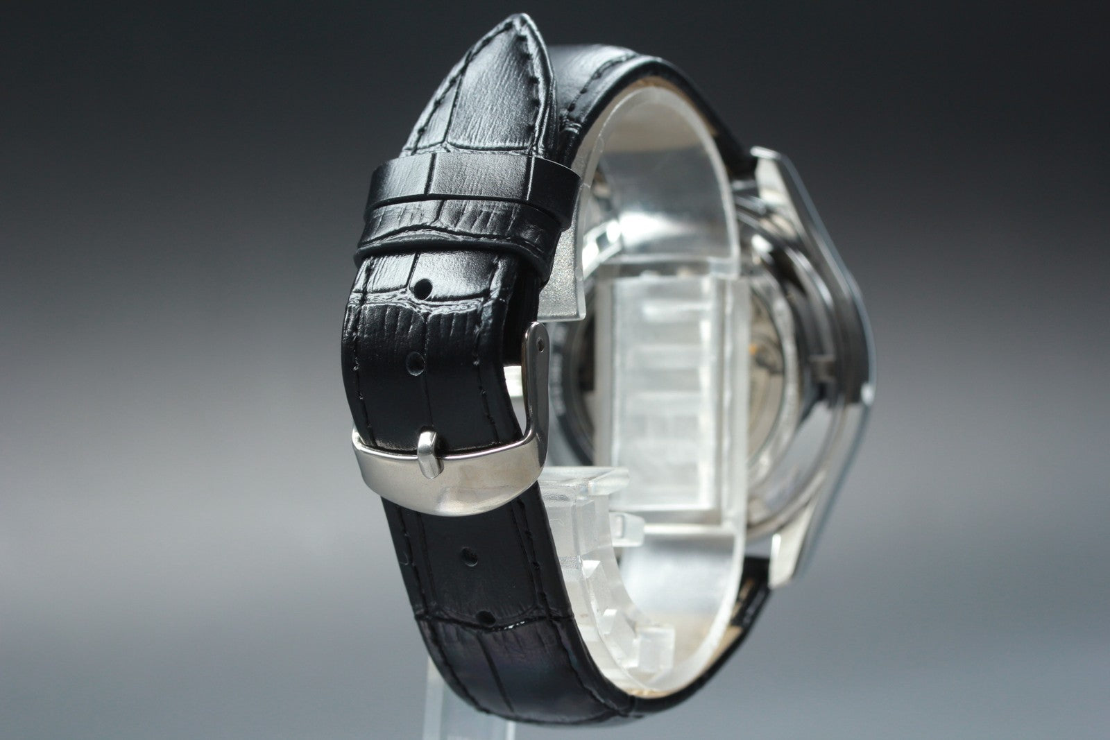 SEIKO 6R15-03E0 SARX029 Presage Black Dial Automatic Date Men's Watch 40mm Exc+5