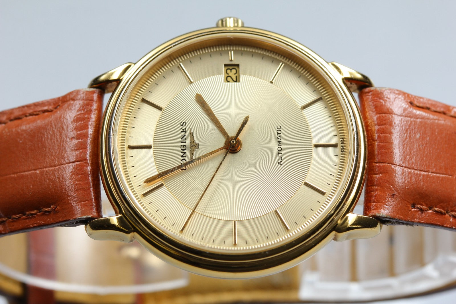 LONGINES Les Grandes Classiques L4.678.2 Gold Automatic Men's Watch 34mm