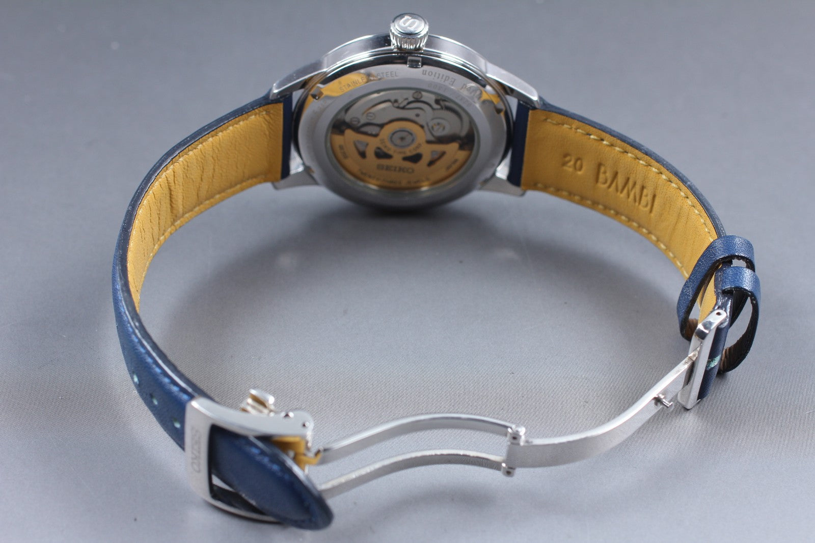 Exc+5*Box SEIKO Presage 4R35-02E0 SARY085 Automatic Blue Men's Watch From JAPAN