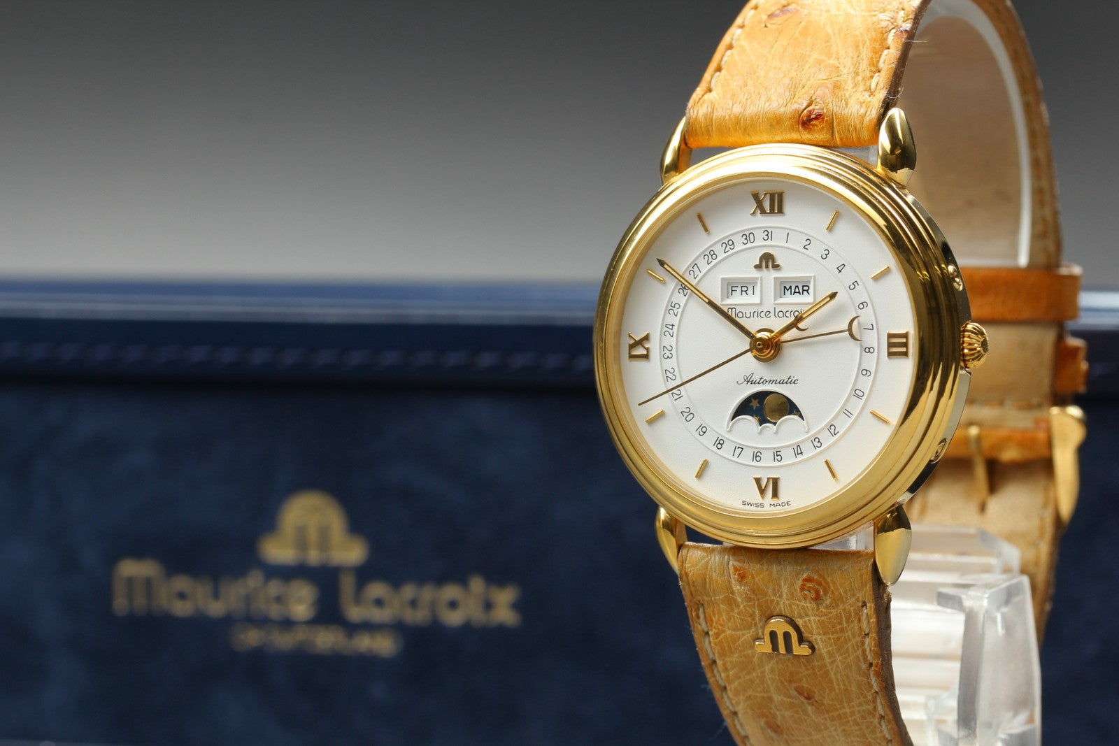 Maurice Lacroix Masterpiece Triple Calendar Moon Phase 13111 Automat Men's Watch