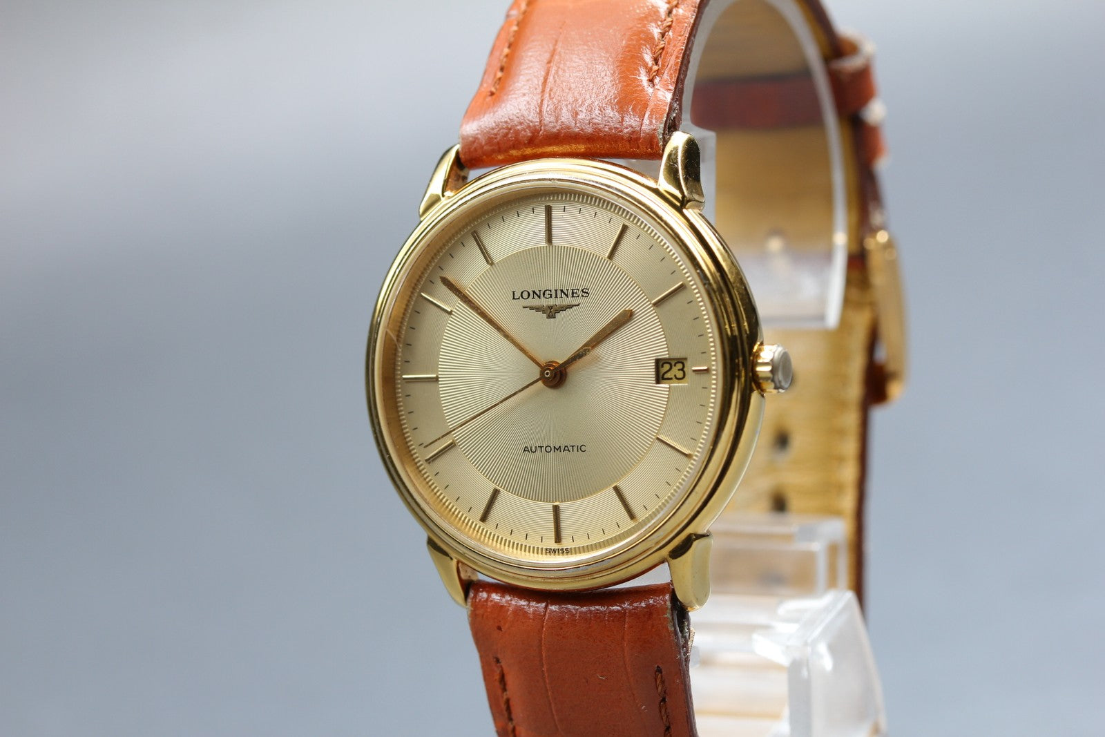 LONGINES Les Grandes Classiques L4.678.2 Gold Automatic Men's Watch 34mm