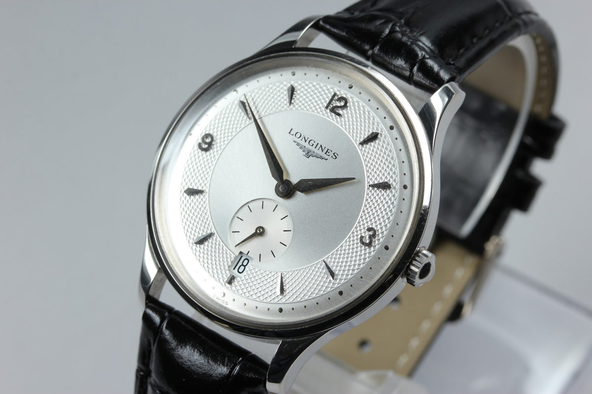 LONGINES Grand Classic L4.685.4 Automatic Silver Dial Men's Watch 35mm JAPAN