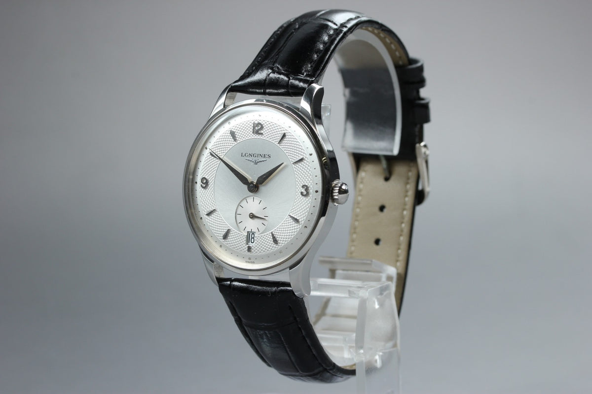 LONGINES Grand Classic L4.685.4 Automatic Silver Dial Men's Watch 35mm JAPAN