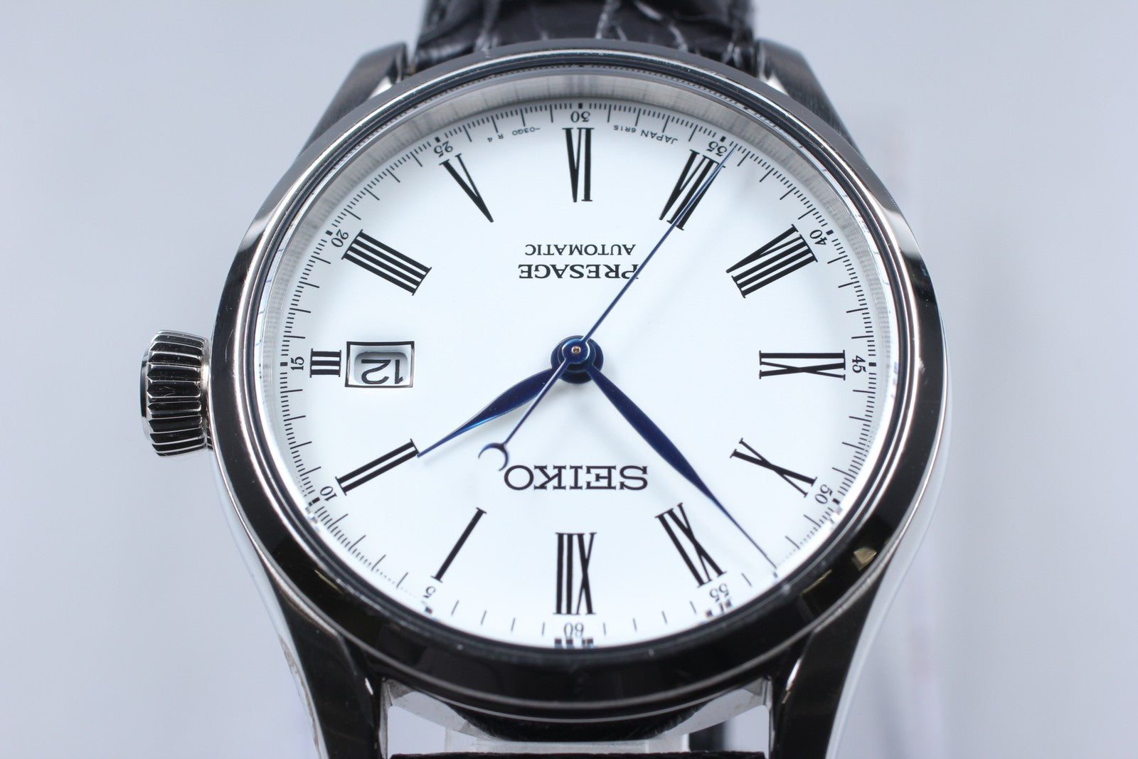 Exc+5*Box SEIKO Seiko Presage 6R15-03V0 White Automatic Men's Watch 40mm JAPAN