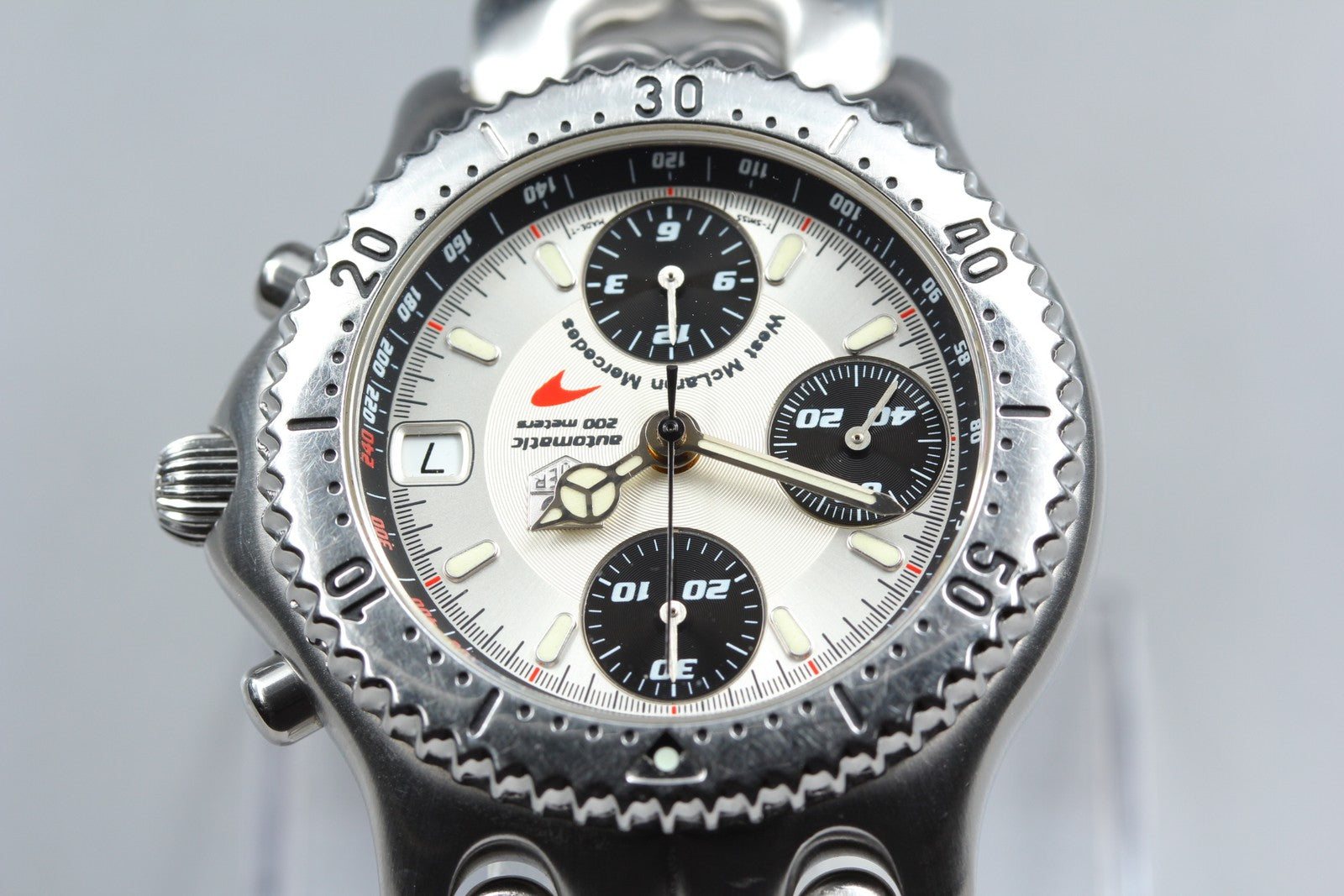 TAG Heuer SEL McLaren Mercedes CG2113 Automatic Chronograph Men's Watch 39mm JP