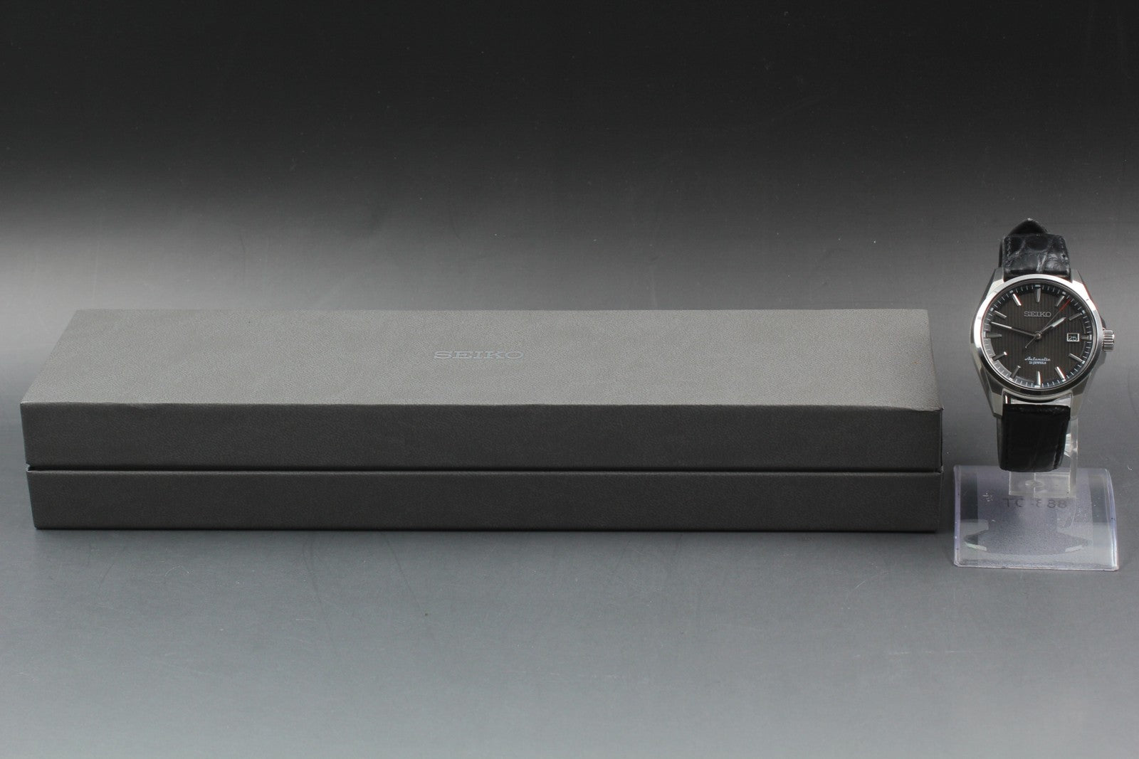 Exc+5*Box SEIKO Presage 6R15-02M0 SARX015 Black Men's Automatic Watch 40mm JAPAN