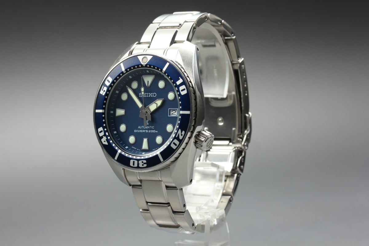 SEIKO Prospex 6R15-00G0 Automatic Diver's Blue Dial Men's Watch 45mm JAPAN