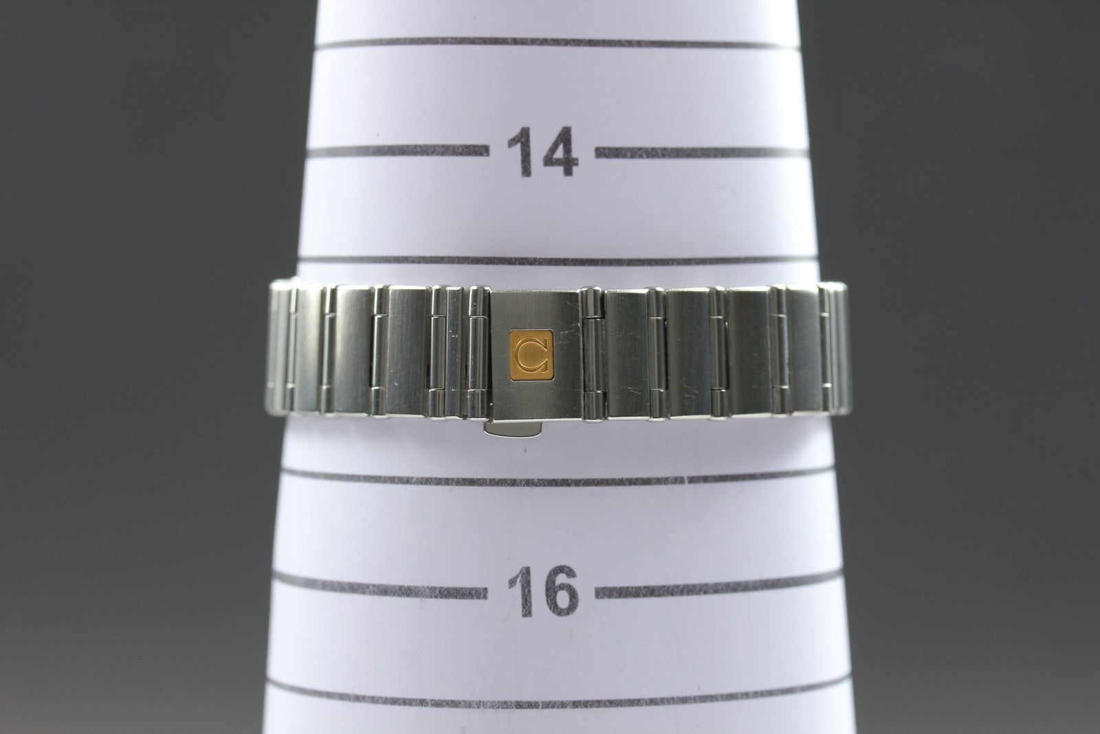 New Batt Vintage OMEGA Constellation Cal.1456 Quartz Silver Womens Watch 22mm JP