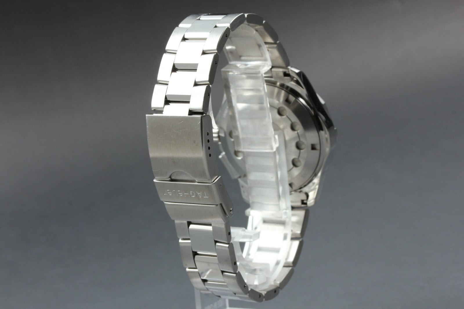 Exc+5*Box Vintage TAG Heuer Aquaracer WAF111Z Black Quartz Men's Watch 40mm JP
