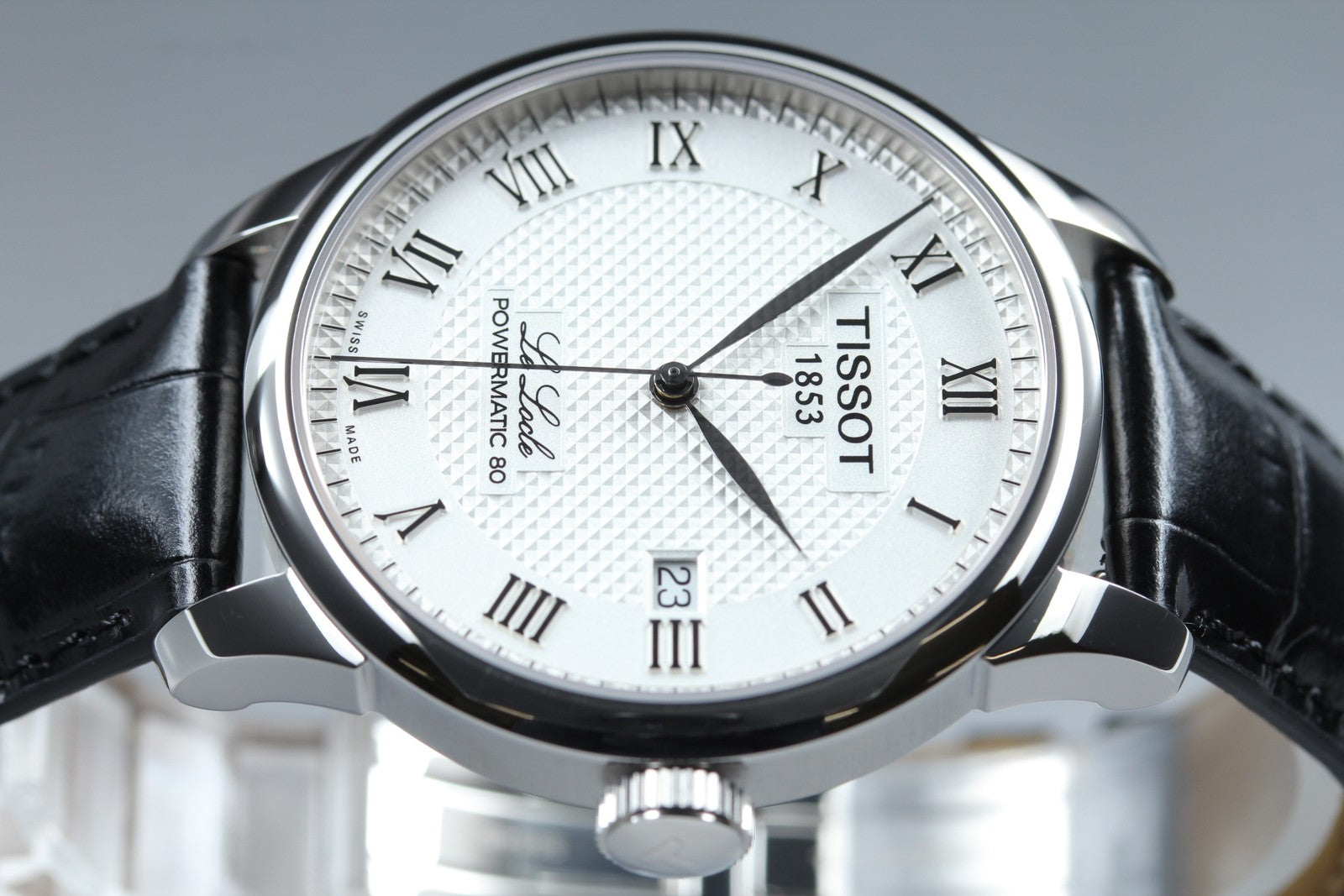TISSOT Le Locle Powermatic 80 T006407B Automatic Date Men's Watch 39mm JAPAN Box