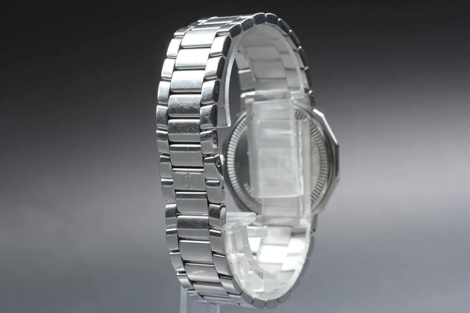 New Batt Baume & Mercier Riviera 5131 Silver Quartz Date Men's Watch 33mm JAPAN